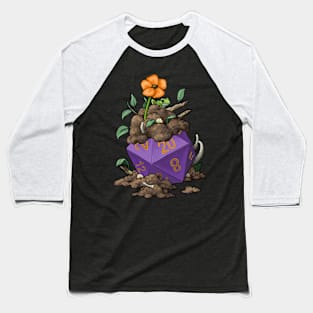 Flowering Dirty D20 Baseball T-Shirt